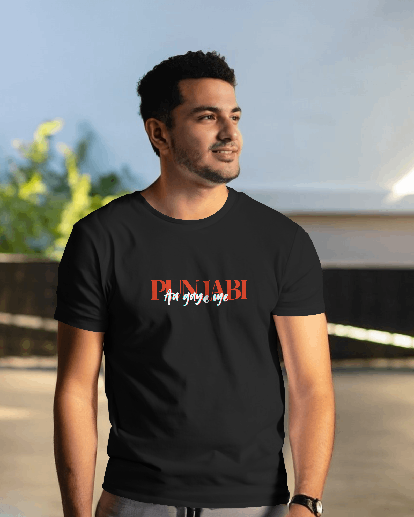 Diljit Dosanjh black regular fit t-shirt featuring a bold, vibrant graphic of the iconic Punjabi artist. Crafted from premium botton, this t-shirt offers a comfortable, breathable fit, perfect for everyday wear and showing your fandom in style.