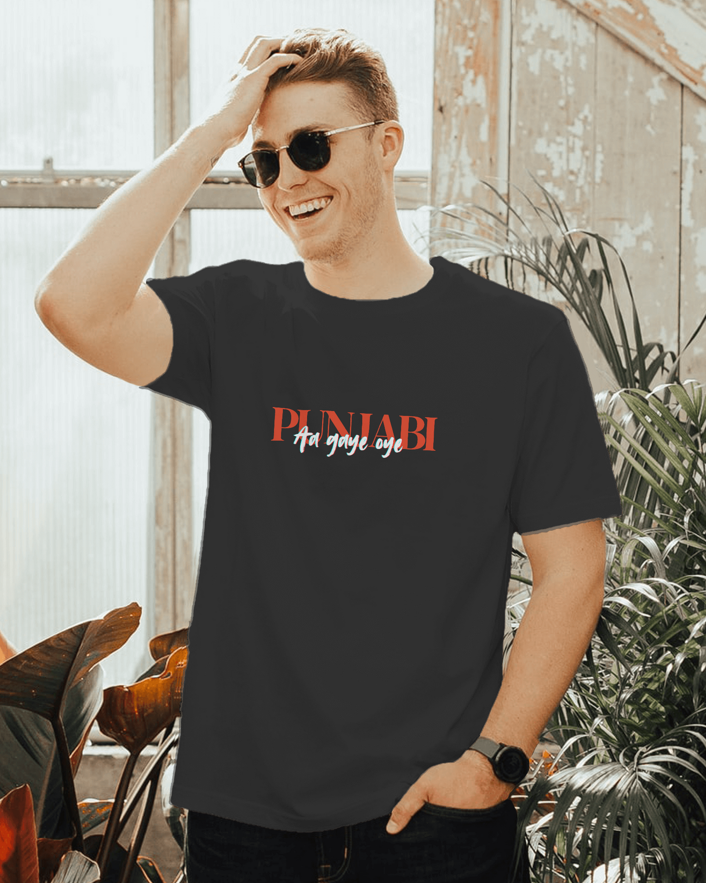 Diljit Dosanjh black regular fit t-shirt featuring a bold, vibrant graphic of the iconic Punjabi artist. Crafted from premium botton, this t-shirt offers a comfortable, breathable fit, perfect for everyday wear and showing your fandom in style.