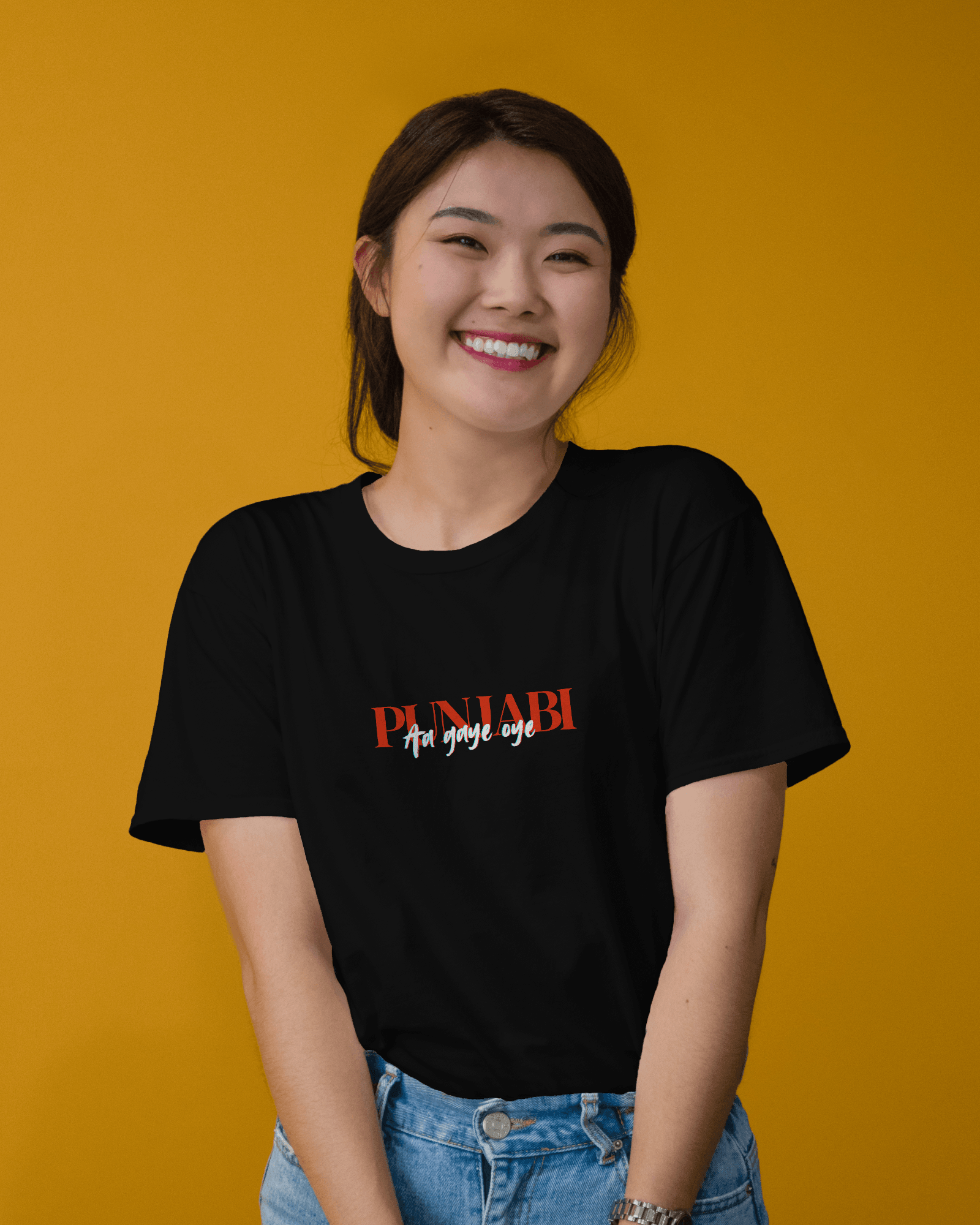 Diljit Dosanjh Regular Black T-shirt.