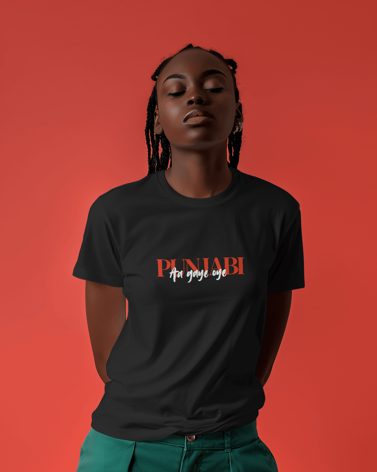 Diljit Dosanjh Regular Black T-shirt.