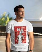 Diljit Dosanjh Aura Tour Regular White T-shirt