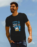 Donald Regular Fit Black T-shirt