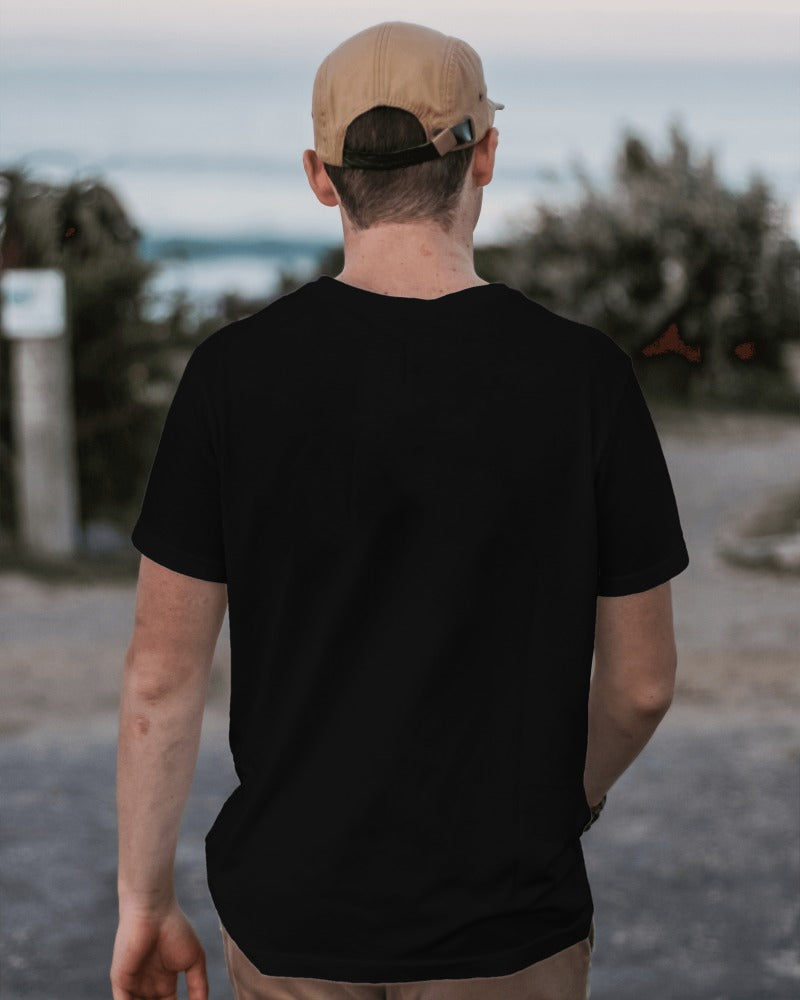 Donald black regular fit t-shirt from Nitorious Atelier. Featuring a vibrant graphic of Donald, this t-shirt is crafted from premium cotton, ensuring both comfort and durability. Perfect for adding a bold, fun element to your casual wardrobe