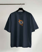GOKU Regular Fit Dark Blue T-shirt