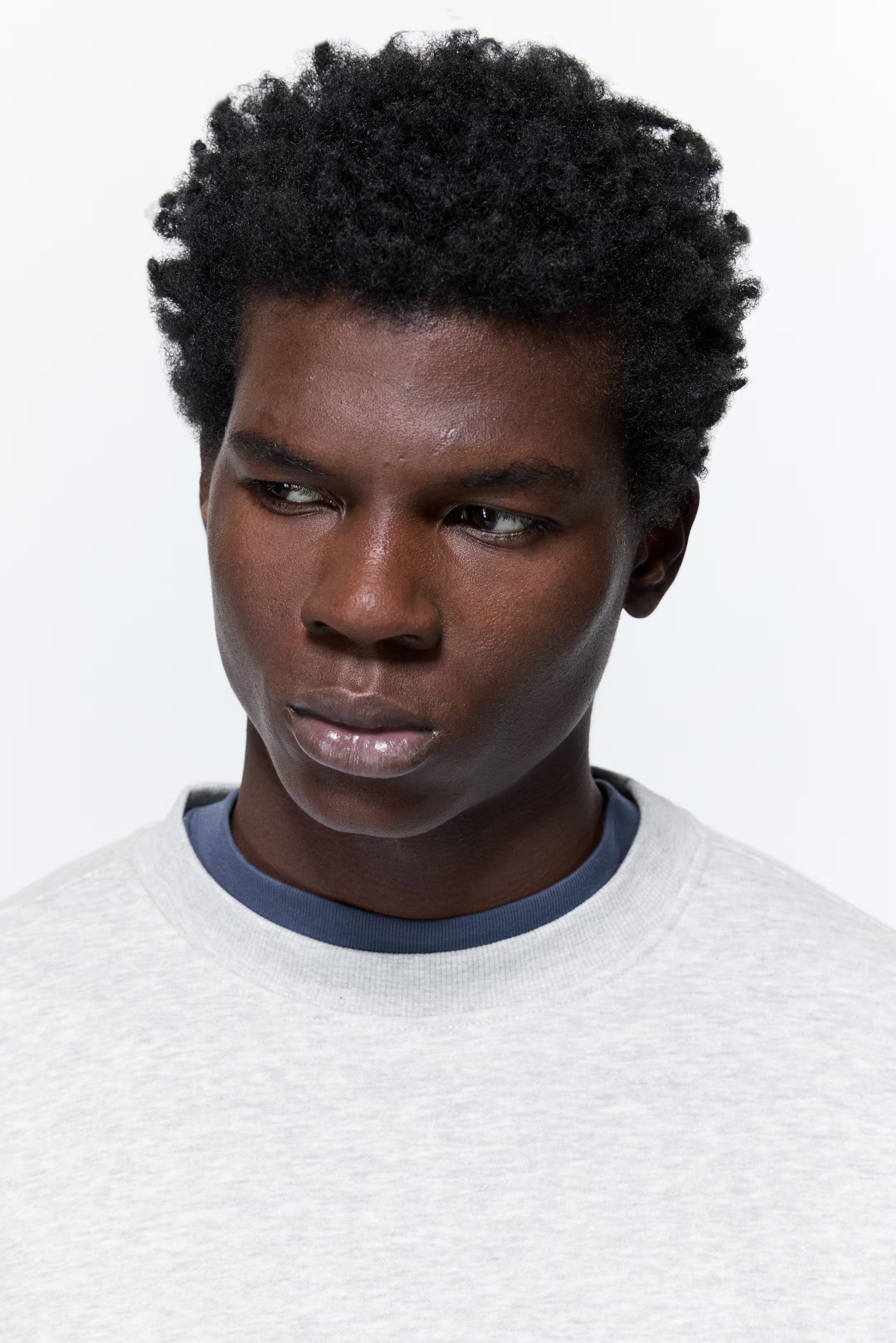 Nitorious Atelier Grey Marl Luxe Sweatshirt