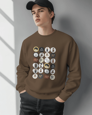 Harry Potter Brown Luxe Sweatshirt