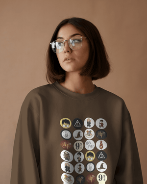 Harry Potter Brown Luxe Sweatshirt