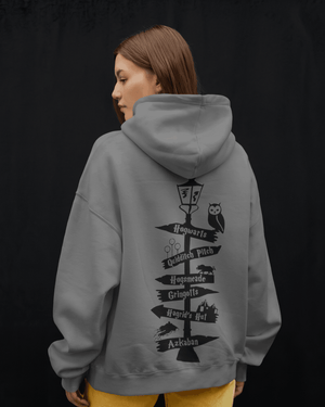 Harry Potter Grey Luxe Hoodie