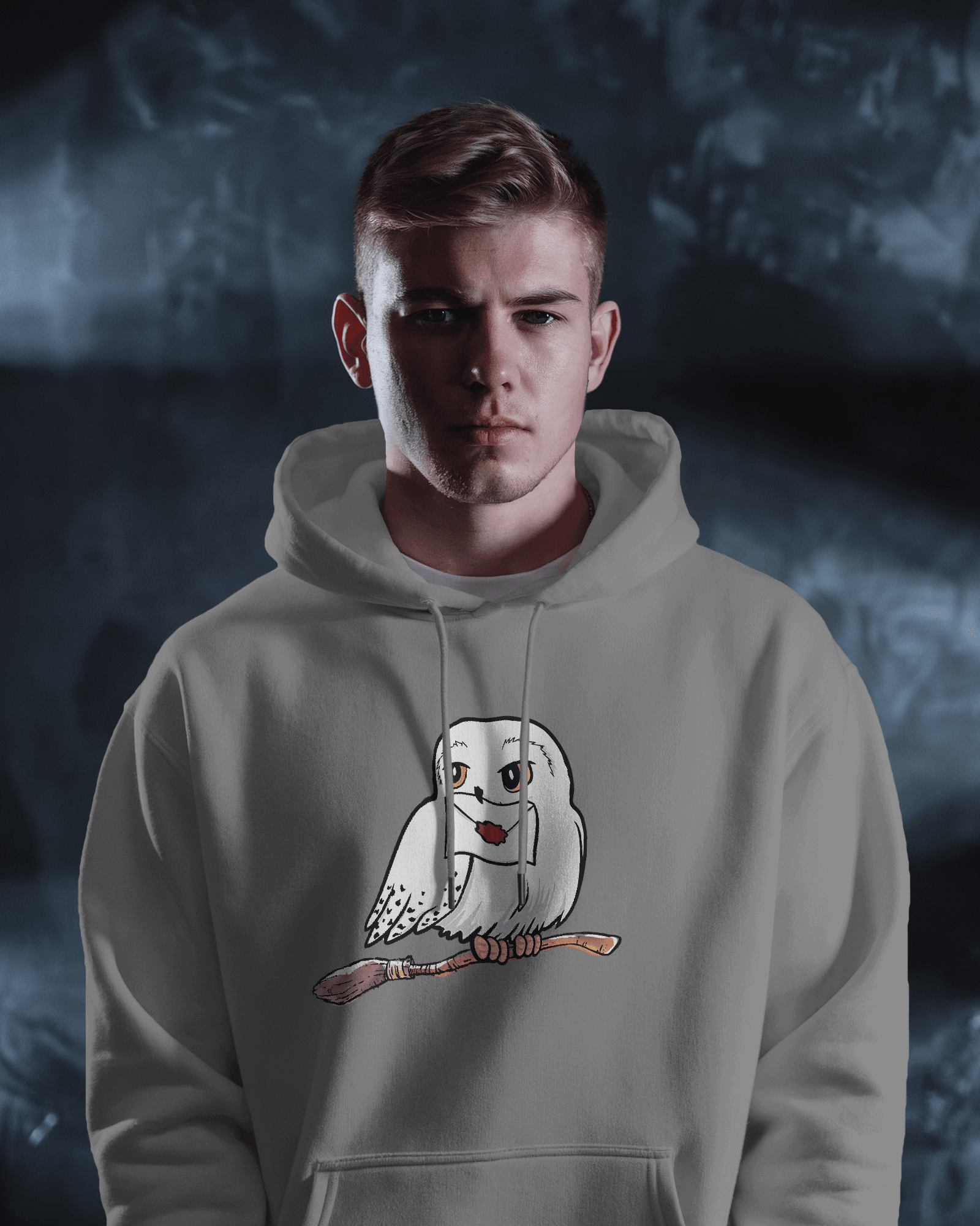 Harry Potter Grey Luxe Hoodie.