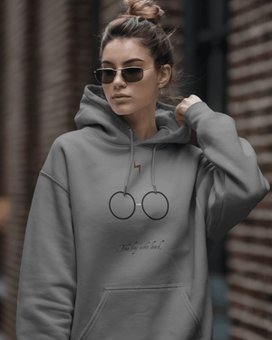 Harry Potter Grey Luxe Hoodie