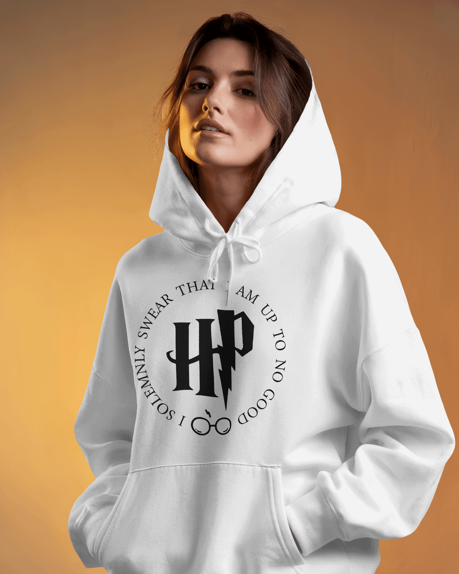 Harry Potter Luxe Printed Hoodie.