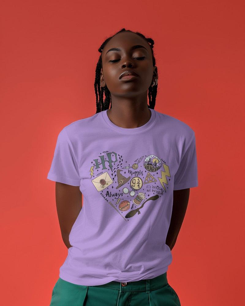 Harry Potter Oversized Lavender T-shirt