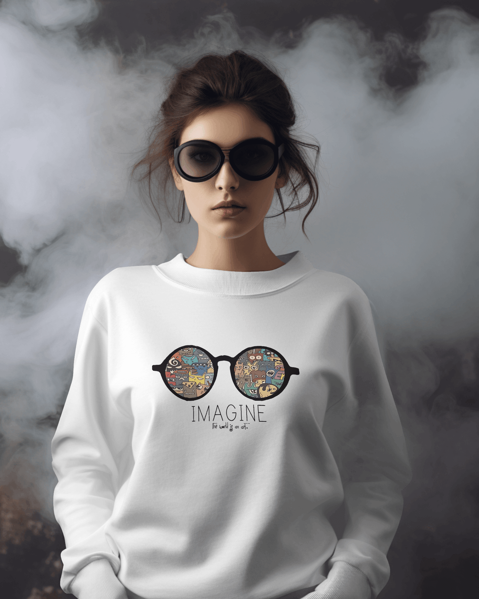 Nitorious Atelier Imagine Luxe Sweatshirt.