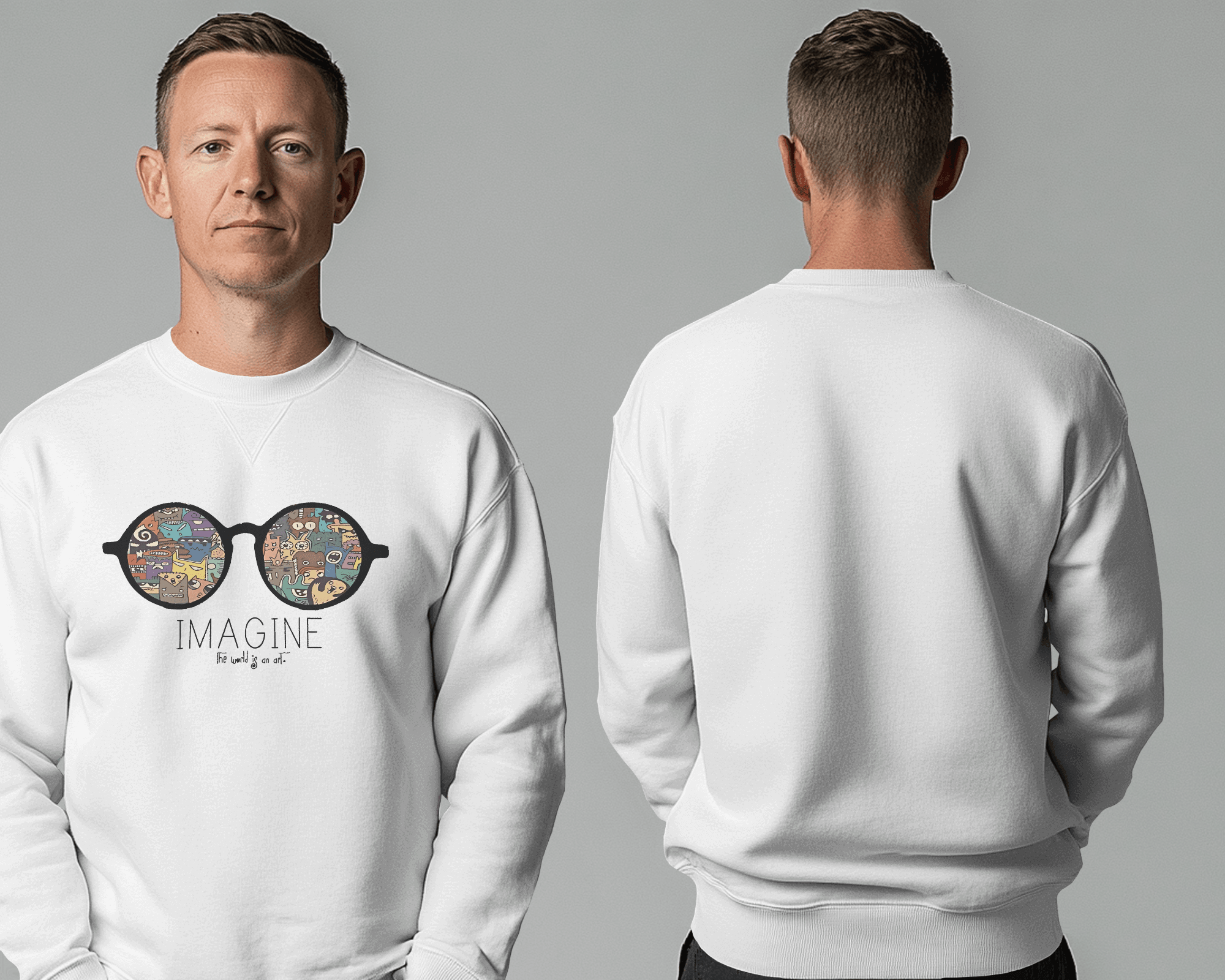 Nitorious Atelier Imagine Luxe Sweatshirt.