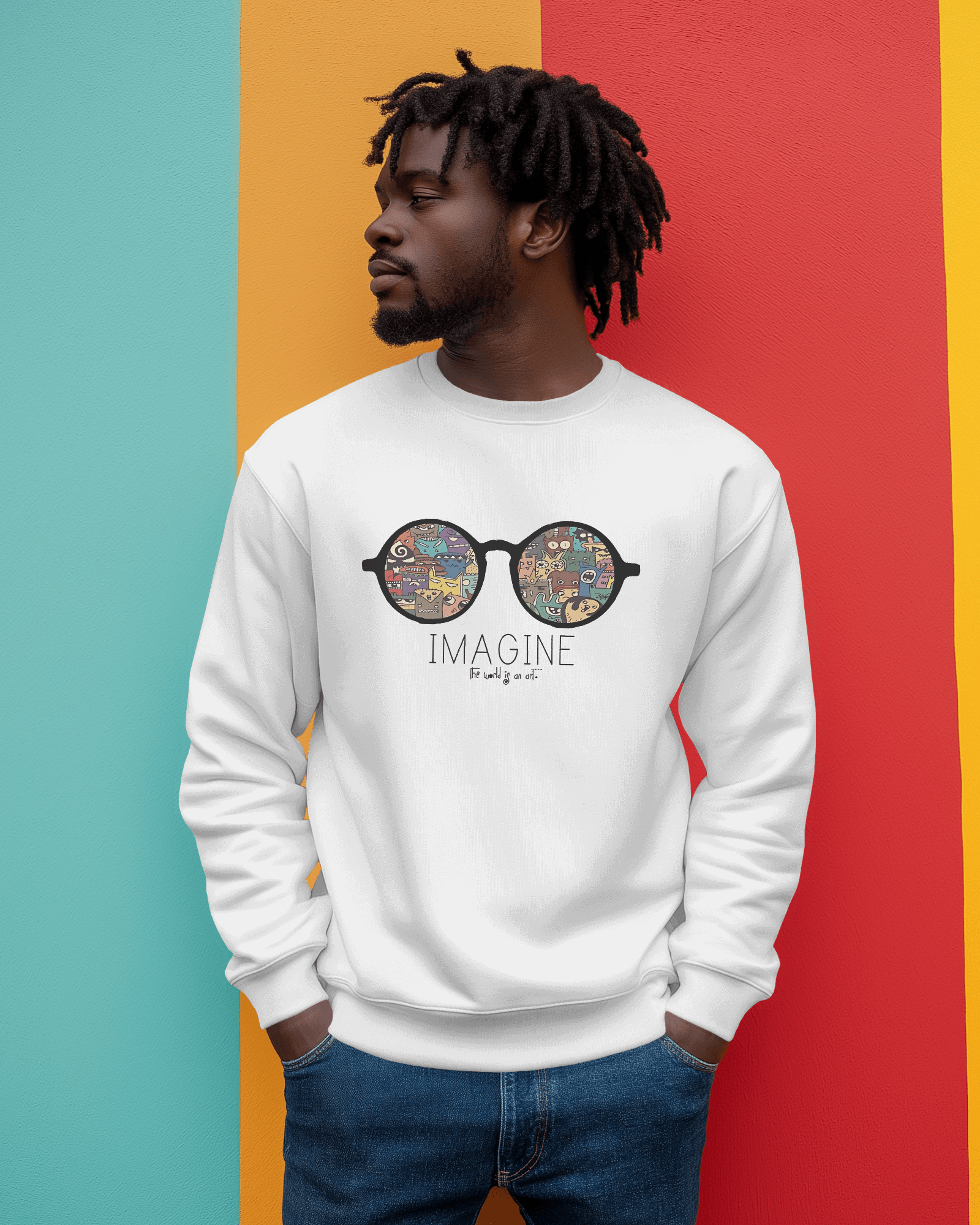 Nitorious Atelier Imagine Luxe Sweatshirt.