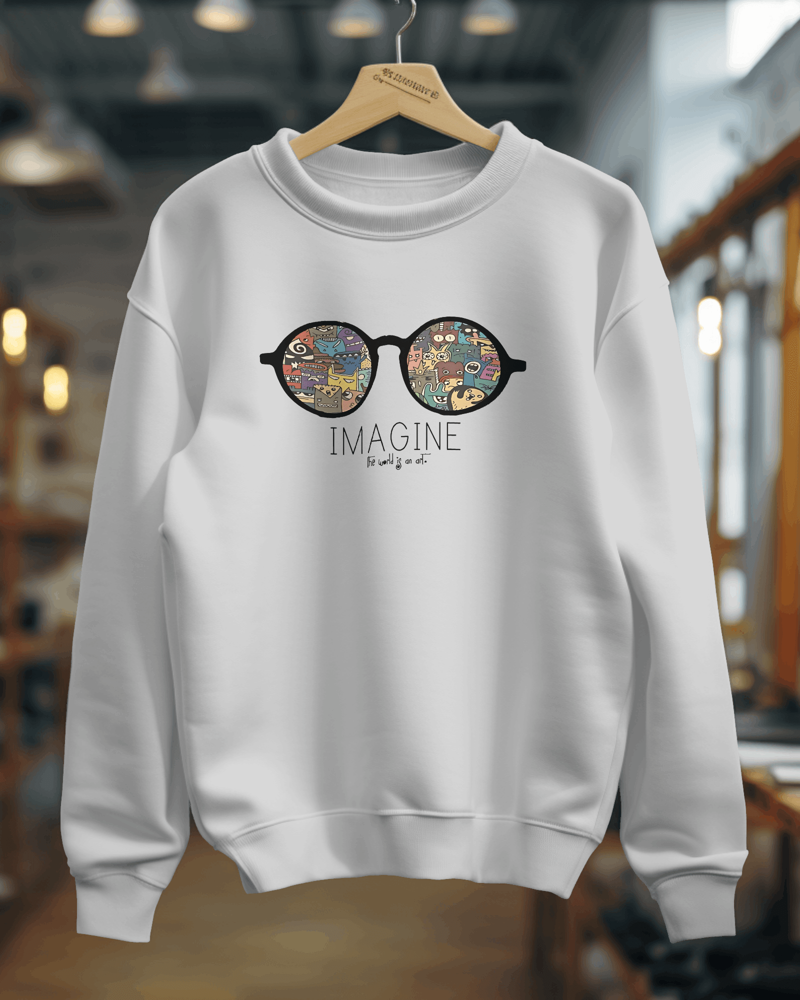 Nitorious Atelier Imagine Luxe Sweatshirt.