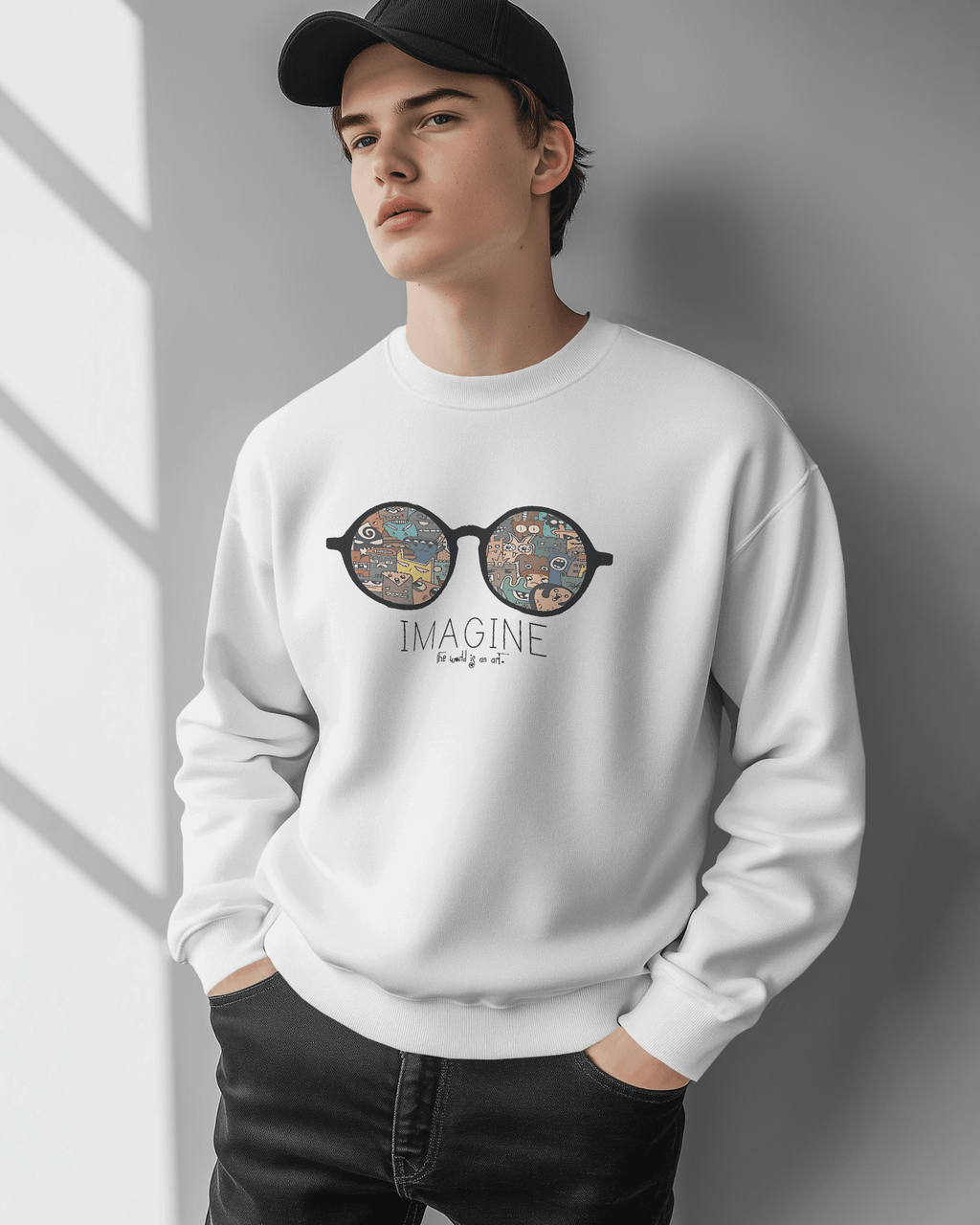 Nitorious Atelier Imagine Luxe Sweatshirt.