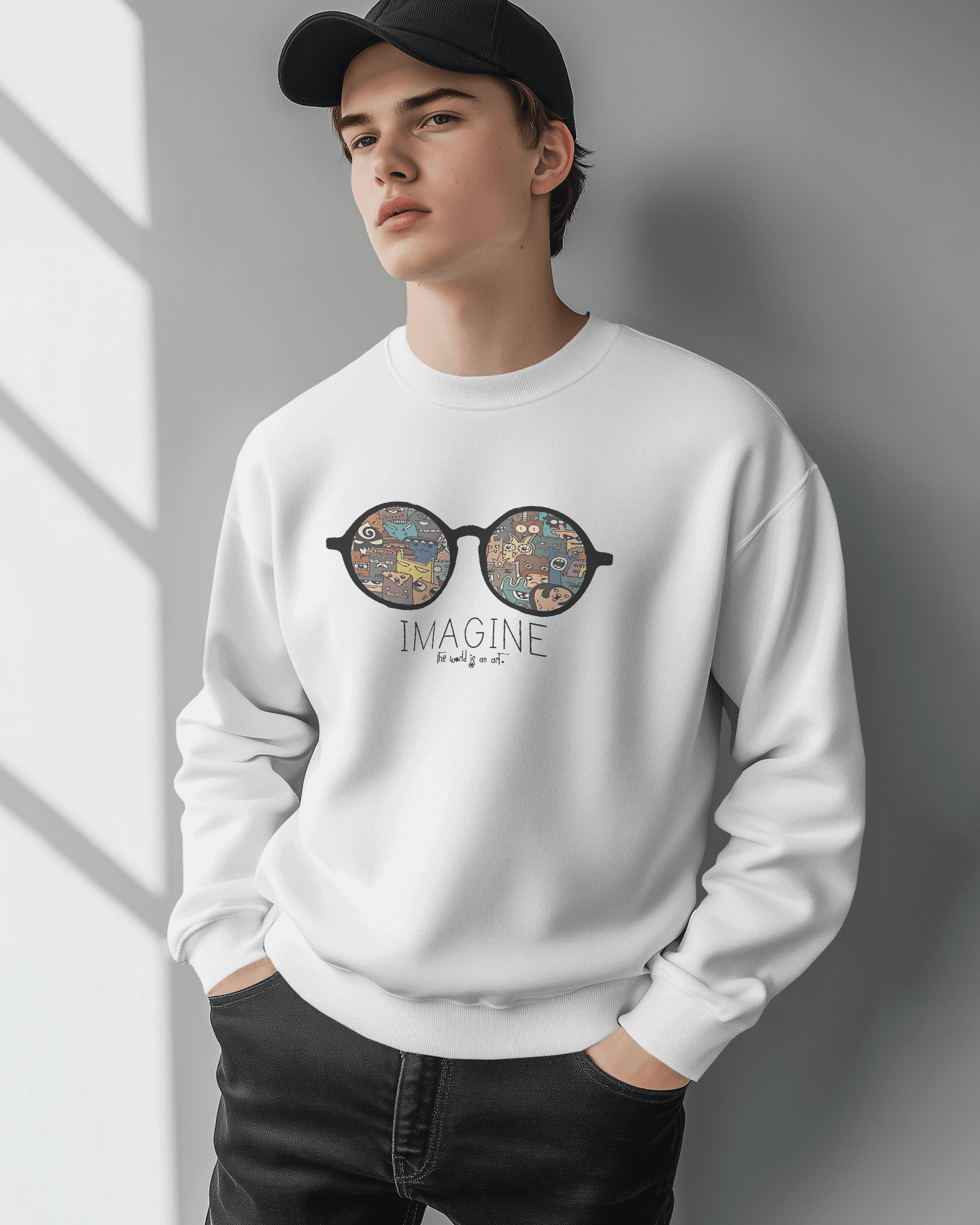 Nitorious Atelier Imagine Luxe Sweatshirt.