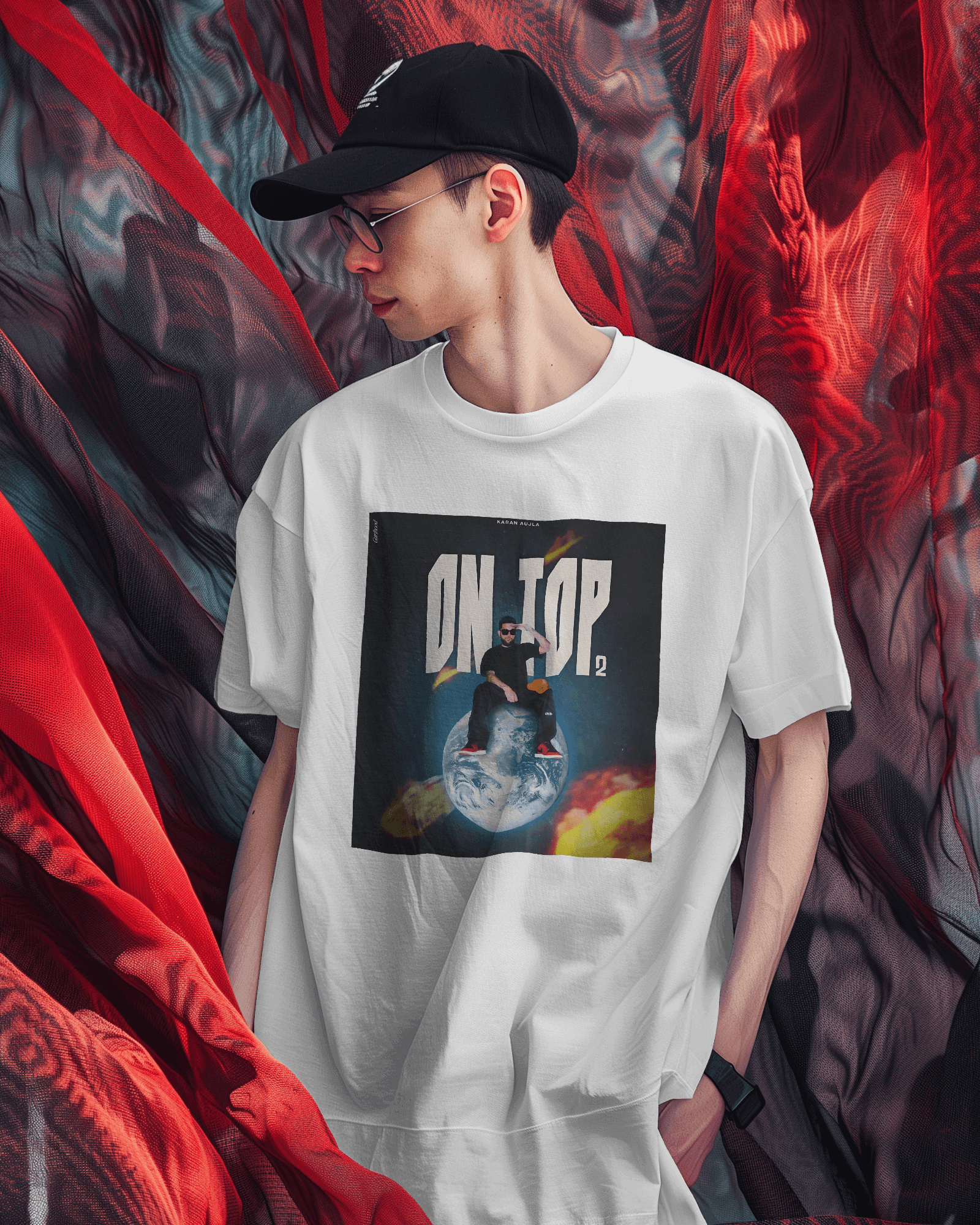 Karan Aujla Oversized Tshirt.