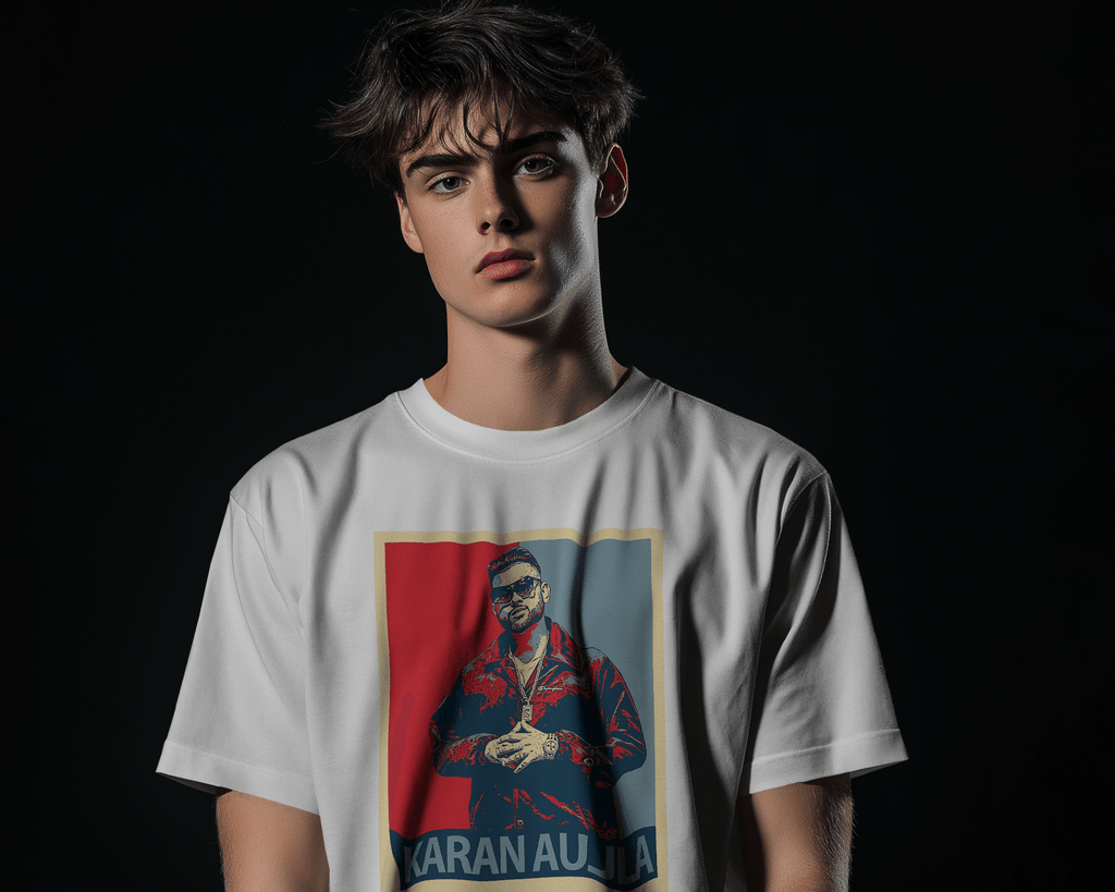 Karan Aujla Oversized White.