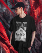 Lana Del Rey Oversized Black T-shirt
