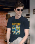 Leisure Regular Fit Dark Blue T-shirt