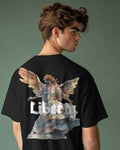 Liberty Oversized Black T-shirt