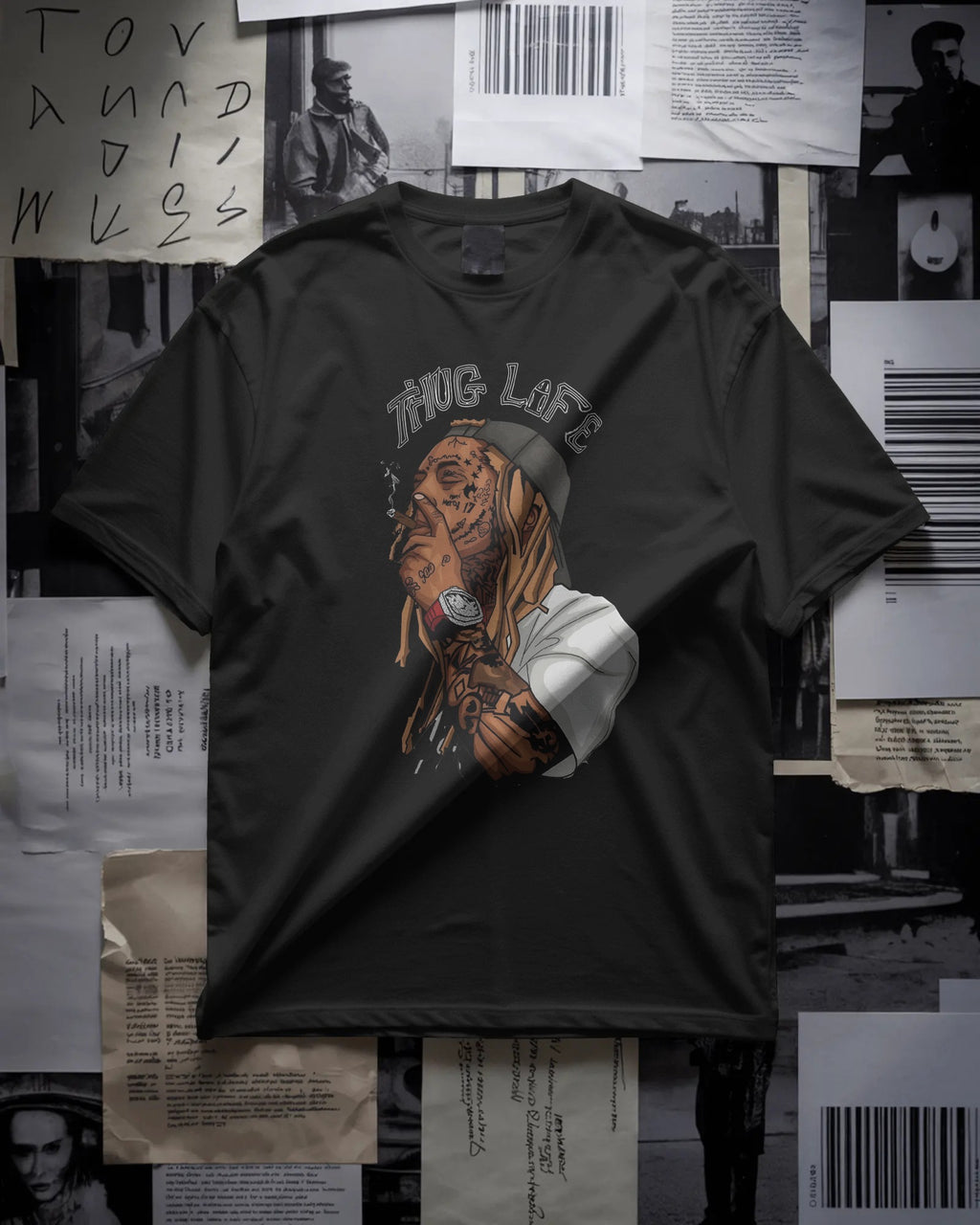 Nitorious Atelier Lil Wayne Concert Oversized Tshirt