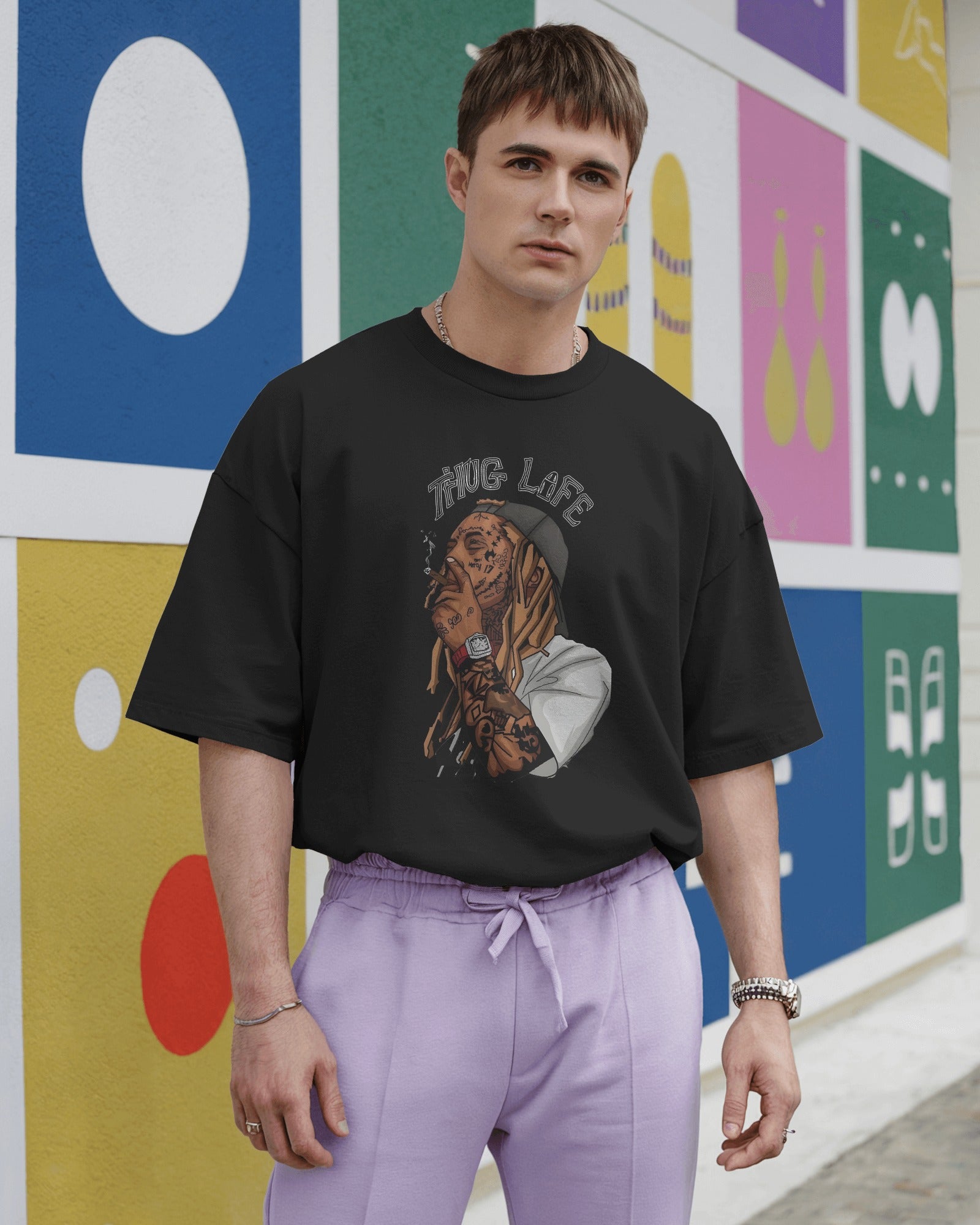 Nitorious Atelier Lil Wayne Concert Oversized Tshirt