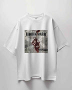Linkin Park Oversized White T-shirt