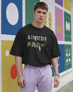 Linkin Park Band Oversized Black Tshirt