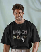 Linkin Park Band Oversized Black Tshirt