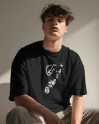 Linkin Park Faces Oversized Black T-shirt