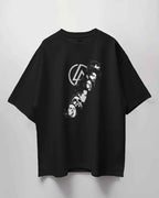 Linkin Park Faces Oversized Black T-shirt