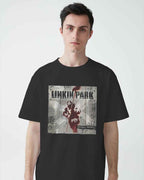 Linkin Park Oversized Black T-shirt