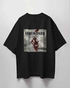 Linkin Park Oversized Black T-shirt