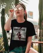 Linkin Park Oversized Black T-shirt