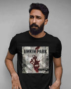 Linkin Park Regular Fit Black Tshirt