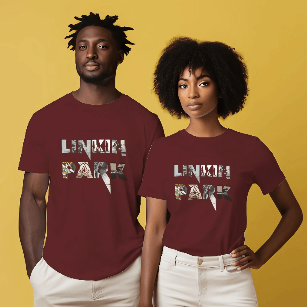 Linkin Park Regular Fit Maroon.