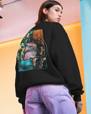 Linkin Park From Zero Black Luxe Sweatshirt from Nitorious Atelier Linkin Park Lollapalloza concert India