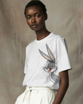 Looney Tunes Oversized White T-shirt