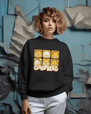 Nitorious Atelier Luxe Black Garfield Sweatshirt