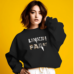Nitorious Atelier Luxe Black Linkin Park Sweatshirt