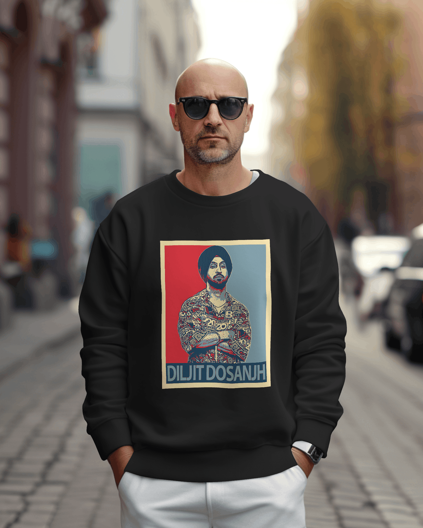 Nitorious Atelier Luxe Diljit Dosanjh Sweatshirt.