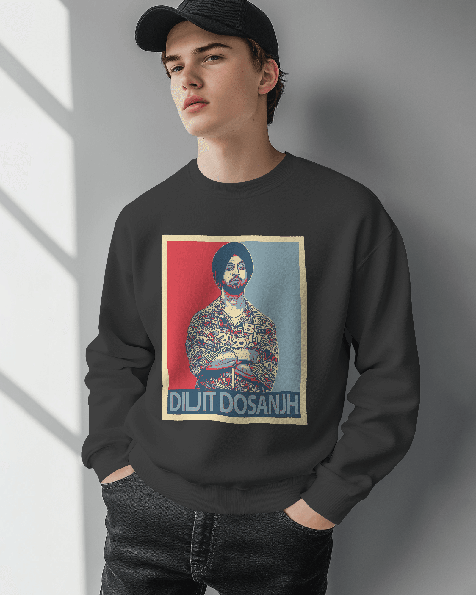 Nitorious Atelier Luxe Diljit Dosanjh Sweatshirt.