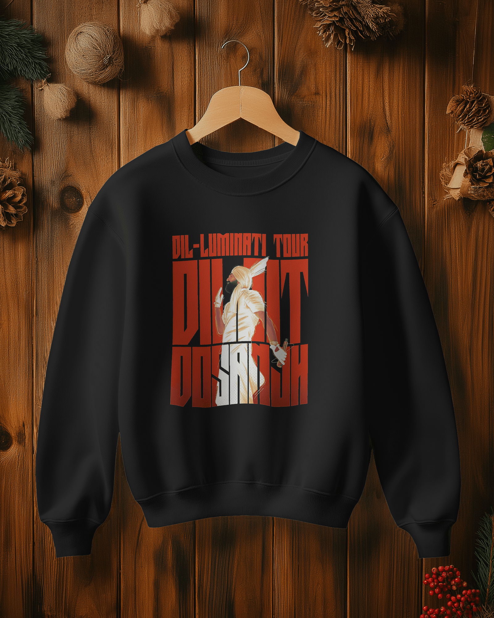 Nitorious Atelier Luxe Diljit Dosanjh Dilluminati Sweatshirt.