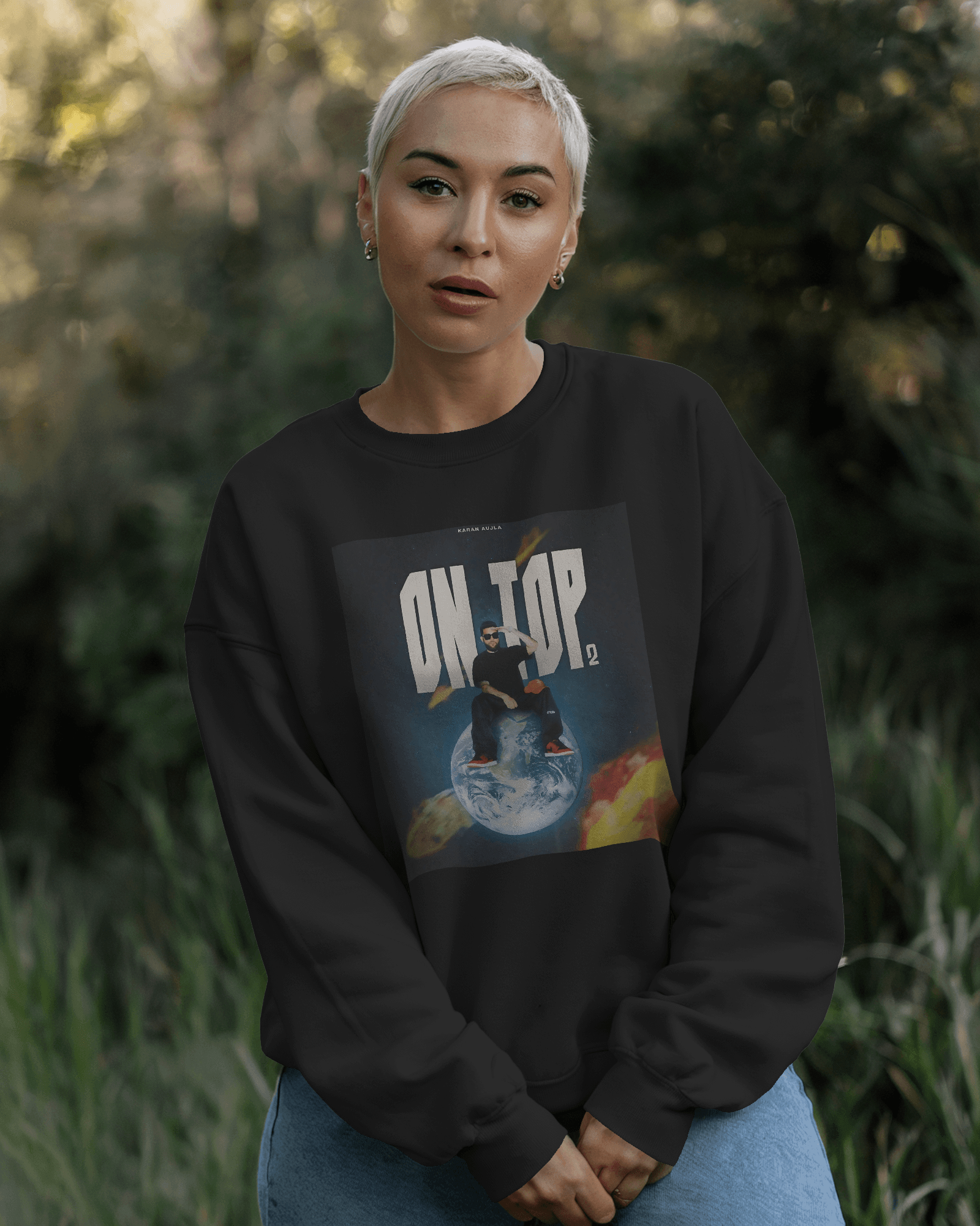 Nitorious Atelier Luxe Karan Aujla Sweatshirt.