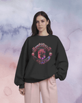 Manchester United Black Luxe Sweatshirt.