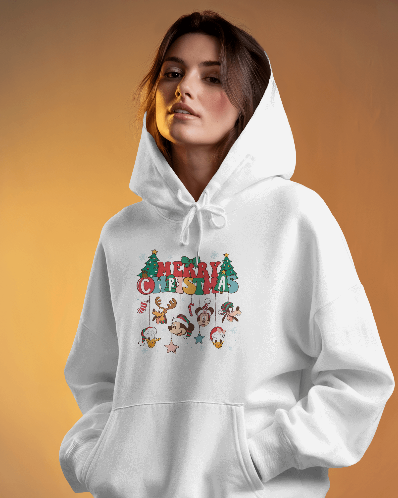 Merry Christmas luxe hoodie by Nitorious Atelier in a cosy and premium cotton fleece. Featuring festive typography and cheerful holiday graphics, this hoodie is perfect for celebrating the Christmas season in style and comfort.