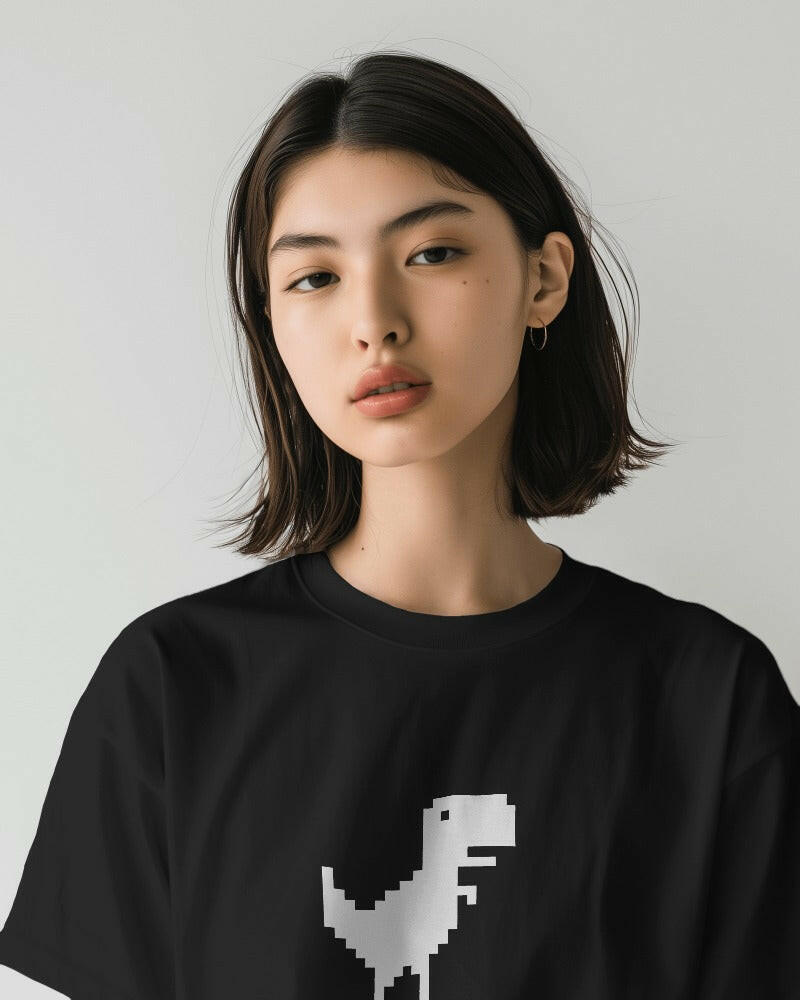 An oversized, No Connection Printed tee from Nitorious Atelier, offering comfort and style in equal measure.